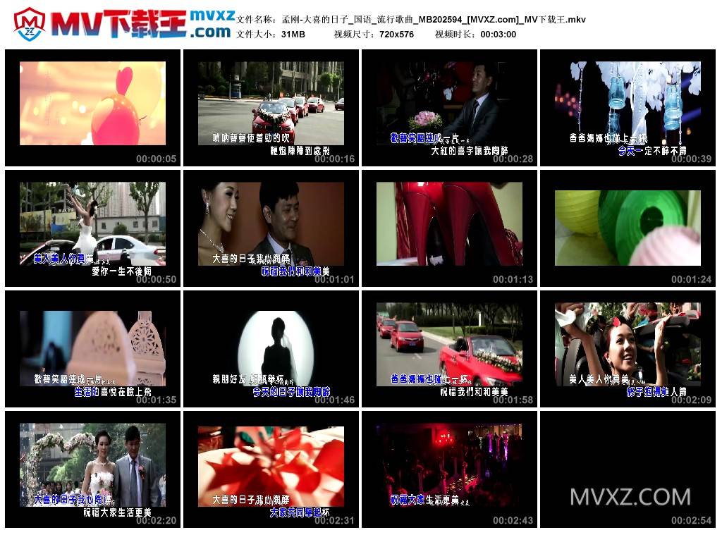 孟刚-大喜的日子_国语_流行歌曲_MB202594